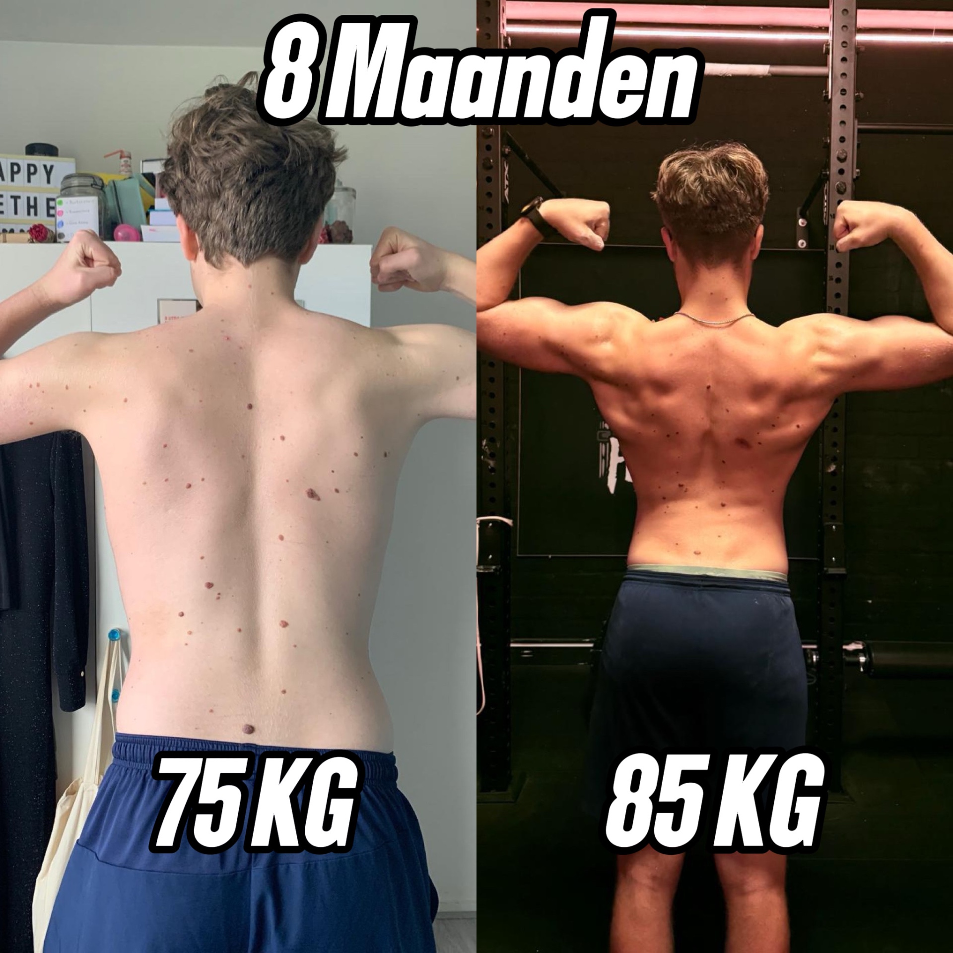 Transformatie van Ferdinand — 8 maanden
